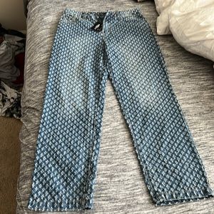 Jaded London men’s light blue distressed skate jeans. NEVER BEEN WORN.
